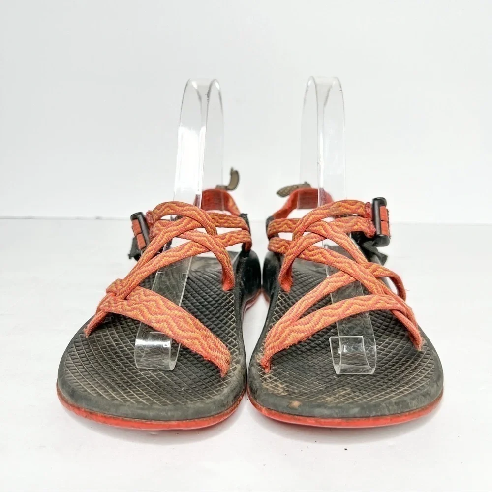 Chaco ZX/1 Orange Summer Hiking Water Sandals Size 2 Girls